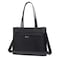 Chantria Premium Lightweight Laptop Hand Bag for Women Water Resistant Multifunctional Laptop Sling Bag with Multiple Pockets for Casual Work College School CB00789 Black