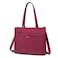 Chantria Premium Lightweight Laptop Hand Bag for Women Water Resistant Multifunctional Laptop Sling Bag with Multiple Pockets for Casual Work College School CB00789 Burgundy