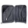 Senator Unisex Expandable Hard Case Medium Checked Luggage Lightweight PP Fashion Trolley Luggage with 4 Double Spinner Wheel and Safe Zippers KH1006 Silver