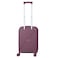 Senator Unisex Expandable Hard Case Carry On Luggage Lightweight PP Fashion Trolley Luggage with 4 Double Spinner Wheel and Safe Zippers KH1006 Purple