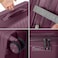 Senator Unisex Expandable Hard Case Medium Checked Luggage Lightweight PP Fashion Trolley Luggage with 4 Double Spinner Wheel and Safe Zippers KH1006 Purple