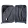 Senator Unisex Expandable Hard Case Medium Checked Luggage Lightweight PP Fashion Trolley Luggage with 4 Double Spinner Wheel and Safe Zippers KH1006 Grey Blue