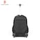 Arctic Hunter Professional Rolling Backpack 20 Inch Water Resistant Backpack Trolley with Separate Laptop Compartment for Office Travel Business School L00043 Black