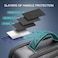 Bopai Premium Lightweight Laptop Backpack Water Resistant Multifunctional Cowhide Leather Daypack with Built in USB port and 180&deg; Degree Opening Laptop Compartment, BO-BB981A, Black