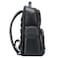 Bopai Premium Lightweight Laptop Backpack Water Resistant Multifunctional Cowhide Leather Daypack with Built in USB port and 180&deg; Degree Opening Laptop Compartment, BO-BB981A, Black