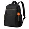 Bopai Durable Premium Lightweight Laptop Backpack Water Resistant Synthetic Leather Daypack for Casual/ Office/ School/ College, BO-LB121, Black