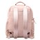Bopai Premium Lightweight Laptop Backpack Water Resistant Multifunctional Synthetic Leather Daypack for Casual/ Office/ School/ College, BO-LB515, Pink