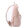 Bopai Premium Lightweight Slim Ladies Laptop Backpack Water Resistant Synthetic Leather Daypack for Casual/ Office/ School/ College, BO-LB505, Pink