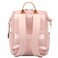 Bopai Premium Durable Lightweight Ladies Laptop Backpack Water Resistant Synthetic Leather Daypack for Casual/ Office/ School/ College, BO-LB791, Pink