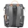 Bopai Premium Durable Lightweight Ladies Laptop Backpack Water Resistant Synthetic Leather Daypack for Casual/ Office/ School/ College, BO-LB791, Grey