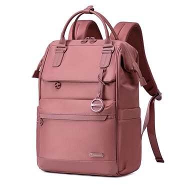 Chantria Premium Shoulder Laptop Daypack for Women Water Resistant Durable Multifunctional Anti-Theft Backpack for Casual/Office/School/College, CB00788, Nostalgia Rose