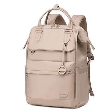 Chantria Premium Shoulder Laptop Daypack for Women Water Resistant Durable Multifunctional Anti-Theft Backpack for Casual/Office/School/College, CB00788, Khaki