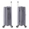 Senator Unisex Hard Case Medium Luggage Lightweight PP Fashion Trolley Luggage with 4 Double Spinner Wheel and 3-Digit Combination Lock KH1009 Light Grey