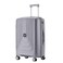 Senator Unisex Hard Case Medium Luggage Lightweight PP Fashion Trolley Luggage with 4 Double Spinner Wheel and 3-Digit Combination Lock KH1009 Light Grey