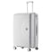 Senator Unisex Hard Case Large Luggage Lightweight PP Fashion Trolley Luggage with 360&deg; Degree 4 Twin Wheel and Safe Zippers KH1010 Light Grey