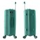 Senator Unisex Hard Case Medium Luggage Lightweight PP Fashion Trolley Luggage with 360&deg; Degree 4 Twin Wheel and Safe Zippers KH1010 Green