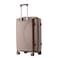 Senator Unisex Hard Case Carry On Luggage Lightweight PP Fashion Trolley Luggage with 360&deg; Degree 4 Twin Wheel and Safe Zippers KH1010 Khaki