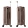 Senator Unisex Hard Case Carry On Luggage Lightweight PP Fashion Trolley Luggage with 360&deg; Degree 4 Twin Wheel and Safe Zippers KH1010 Khaki