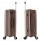 Senator Unisex Hard Case Medium Luggage Lightweight PP Fashion Trolley Luggage with 360&deg; Degree 4 Twin Wheel and Safe Zippers KH1010 Khaki