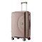 Senator Unisex Hard Case Medium Luggage Lightweight PP Fashion Trolley Luggage with 360&deg; Degree 4 Twin Wheel and Safe Zippers KH1010 Khaki
