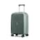 Cabinpro Unisex Expandable PP Fashion Trolley Lightweight Hard Shell Spinner luggage with 360&deg; Degree 4 Twin Wheel and Double Zippers CP003, Small Size 20 Inch Army Green
