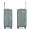 Cabinpro Unisex Expandable PP Fashion Trolley Lightweight Hard Shell Spinner luggage with 360&deg; Degree 4 Twin Wheel and Double Zippers CP003, Medium Size 24 Inch Army Green