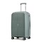Cabinpro Unisex Expandable PP Fashion Trolley Lightweight Hard Shell Spinner luggage with 360&deg; Degree 4 Twin Wheel and Double Zippers CP003, Medium Size 24 Inch Army Green