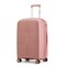 Cabinpro Unisex Expandable PP Fashion Trolley Luggage Set Lightweight Hard Shell Spinner luggage with 360&deg; Degree 4 Twin Wheel and Double Zippers CP003 Rose Golden