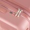 Cabinpro Unisex Expandable PP Fashion Trolley Luggage Set Lightweight Hard Shell Spinner luggage with 360&deg; Degree 4 Twin Wheel and Double Zippers CP003 Rose Golden