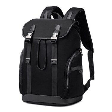 Arctic Hunter Durable Travel Backpack Water Resistant 18 L Computer Bag with Luggage Carry Strap and Anti-Theft Compartment for Men and Women, B00832, Black