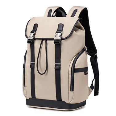 Arctic Hunter Durable Travel Backpack Water Resistant 18 L Computer Bag with Luggage Carry Strap and Anti-Theft Compartment for Men and Women, B00832, Khaki