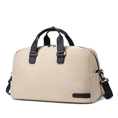 Arctic Hunter Unisex Premium Duffel Bag 27L Water Resistant Large Capacity Weekender Bag with Multiple Compartment for Men and Women, LXB00842, Khaki