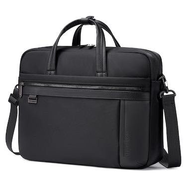 Arctic Hunter Office Laptop Bag Water Resistant Anti-theft Messager Bag 16.5 inch with Adjustable shoulder strap Cross Body Bag for Men and Women, GWB00849, Black