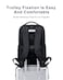 Arctic Hunter 17 Inch Slim Laptop Backpack Water Resistant Anti-Theft Backpack for Business Casual Travel College School for Men Women, B00671