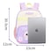 SUN EIGHT Premium 12-inch Light Weight School Backpack Water Resistant Polyester Cute Kitten Cartoon Daypack for Girls, SE22248, Purple