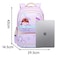 Sun Eight 16.5-inches Premium Kids Backpack Light Weight Water Resistant Multifunctional School Daypack for Girls, SE22142, Purple