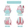 SUN EIGHT Preschool Backpack Toddler for Girls Animal Waterproof Kids Backpack 3D Cartoon School Bag for Baby Girl Boy 1-5 Years Cute Owl, SE2806, Green Red