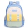 Binnes Premium Kids Backpack Light Weight Water Resistant Multifunctional School Backpack for Girls and Boys, BNS6076, Blue