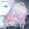 SUN EIGHT Premium 15.5-inch Light Weight School Backpack Water Resistant Polyester Kid&rsquo;s Daypack for Girls, SE22260, Purple