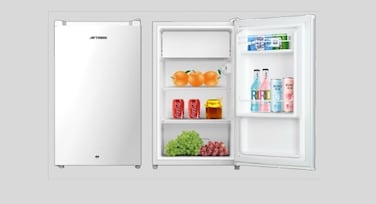 Aftron Freestanding Single Door 90L Refrigerator AFR535HK White