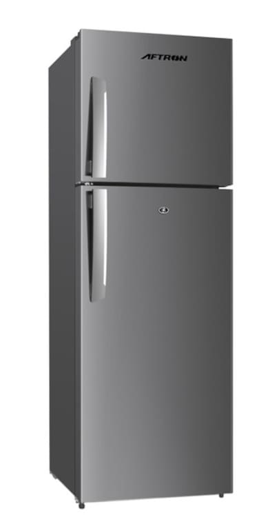 Aftron 350L(Gross) /237L(Net) Top Mount Refrigerator- No Frost - Silver color- AFR350SSF