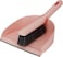 Delcasa Dustpan With Brush - DC3563 Dust Pan With Durable Stiff Bristles And Comfortable Grip Multi-Purpose Cleaning Tool Perfect For Home, Kitchen, Office Use