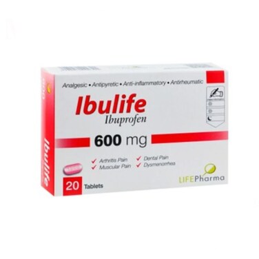 Ibulife 600 Mg Tablets 20S