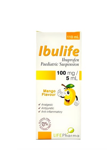 IBULIFE 100MG/5ML SYRUP 110ML