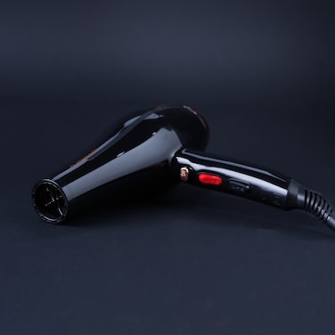 Olsenmark OMH3068 Powerful Hair Dryer with Concentrator - 2-Speed &amp;3 Temperature Settings - Salon Quality with Cool Shot Function for Frizz Free Shine &amp; Concentrator - Portable