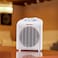 Olsenmark Fan Heater- OMFH1637  High Performance Fan with 3-Speed Controls, Adjustable Thermostat and Instant Heating  Overheat Protection and Power Indicator Light  Perfect for Heating Home