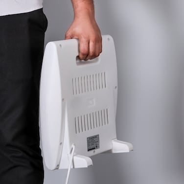 Olsenmark Quartz Heater- OMQH1638  High Performance Heater with 2 Heating Power, 400W / 800 W, Quartz Tubes with Instant Heating and Automatic Tip-Over Protection  Long and Equably Heating,