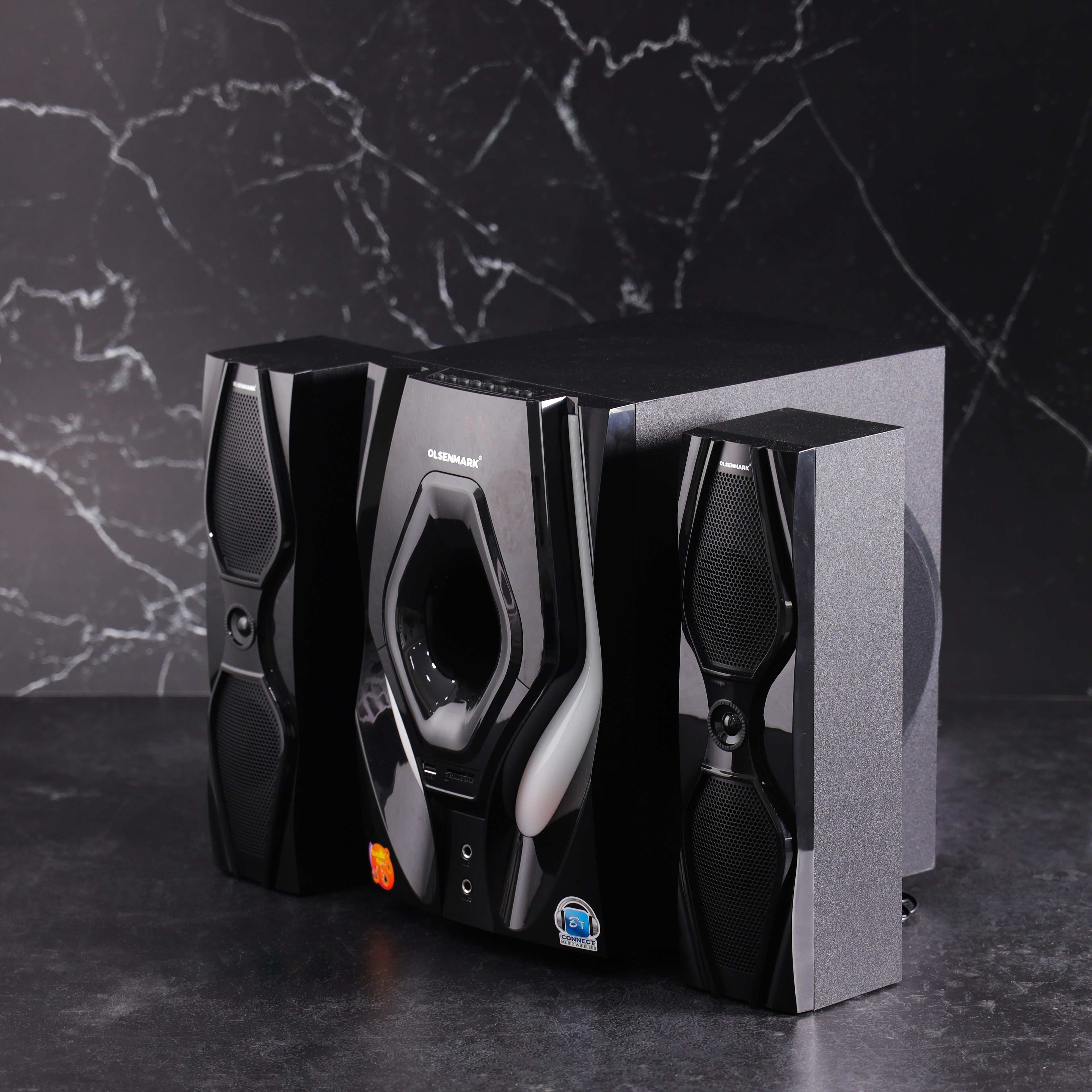 olsenmark Olsenmark Multimedia Speaker 2 1 Ch 18W