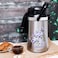 Olsenmark OMVF2236 Hot and Cold Stainless Steel Vacuum Flask, 2.5L - Pump Action - Push Buttons Lock for Safety - Hot &amp; Cool - Perfect for Indoor Outdoor Use