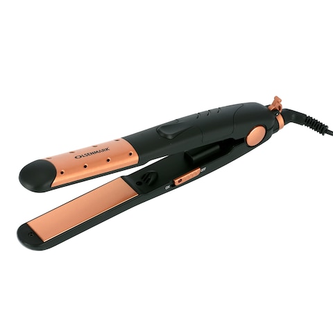 Olsenmark Ceramic Hair Straighteners, Easy Pro-Slim Hair Straightener  Max Temperature 200C  ON/OFF Switch, 30W, 2-Year Warranty